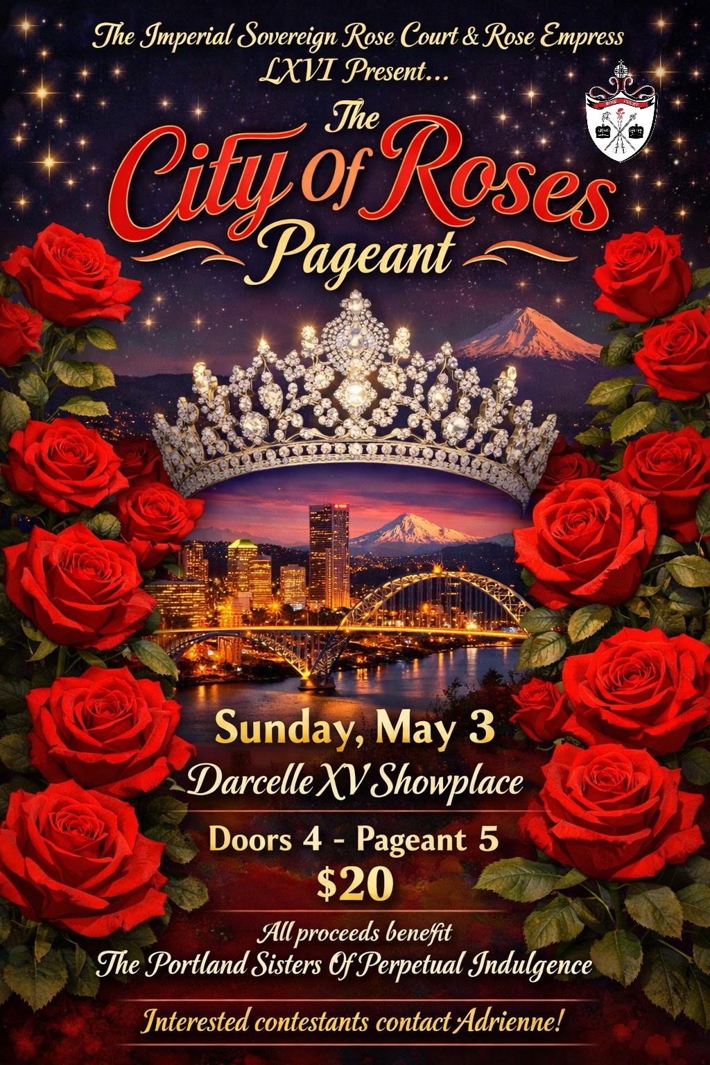 The 2026 Mr., Miss & Mx. City Of Roses Pageant