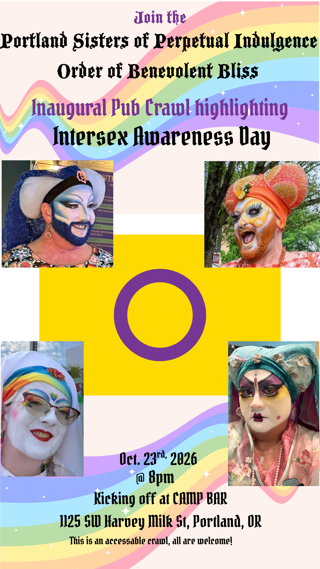 Intersex Awareness Day: Oct 26th
